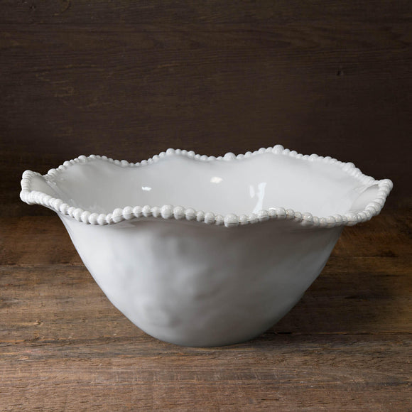 VIDA ALEGRIA LARGE BOWL, WHITE