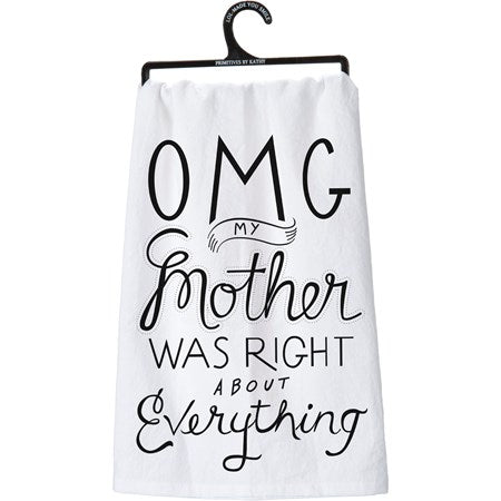 OMG MOTHER TOWEL