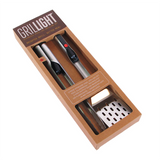 GRILLIGHT 2pc SET, SPATULA & TONGS