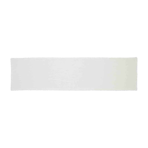 WHITE POM POM TRIM TABLE RUNNER