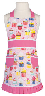 KIDS SALLY CUPCAKES APRON
