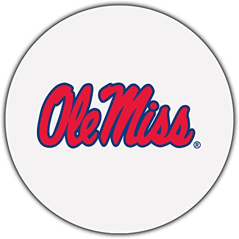 OLE MISS COASTERS, SET OF 4