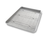 HALF SHEET PAN WITH COOLING RACK