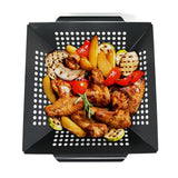 NON-STICK GRILLING WOK BASKET