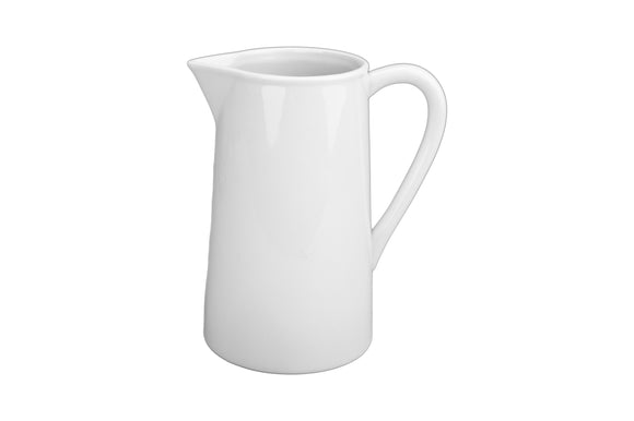 WHITE PITCHER, 2.5 qt
