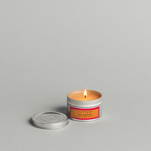 PINK MIMOSA TRAVEL TIN disc