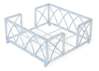 ARCH COCKTAIL NAPKIN CADDY, SILVER
