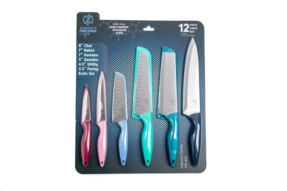 PERFECT PRECISION KNIFE, SET OF 12