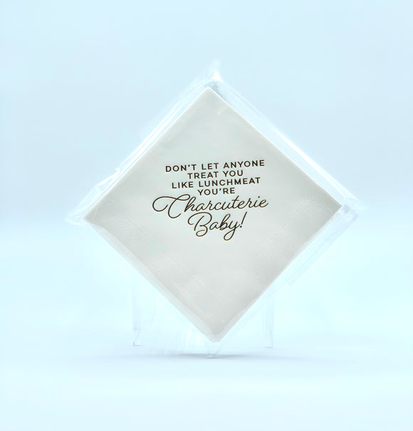 CHARCUTERIE BABY FOIL COCKTAIL NAPKINS