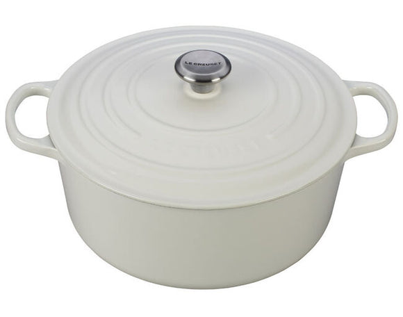 9 QT ROUND DUTCH OVEN WHITE