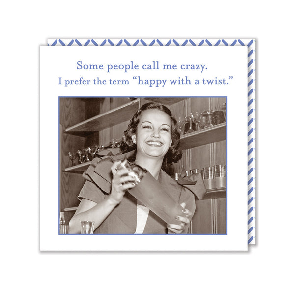 HAPPY WITH A TWIST NAPKIN