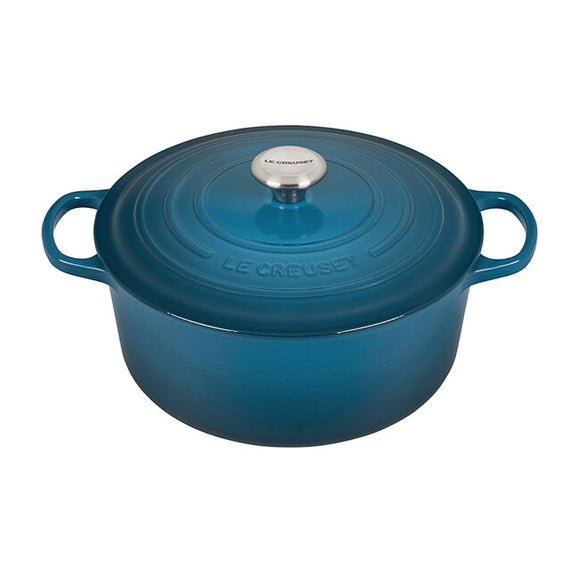 7.25 QT ROUND DUTCH OVEN, DEEP TEAL