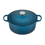 7.25 QT ROUND DUTCH OVEN, DEEP TEAL