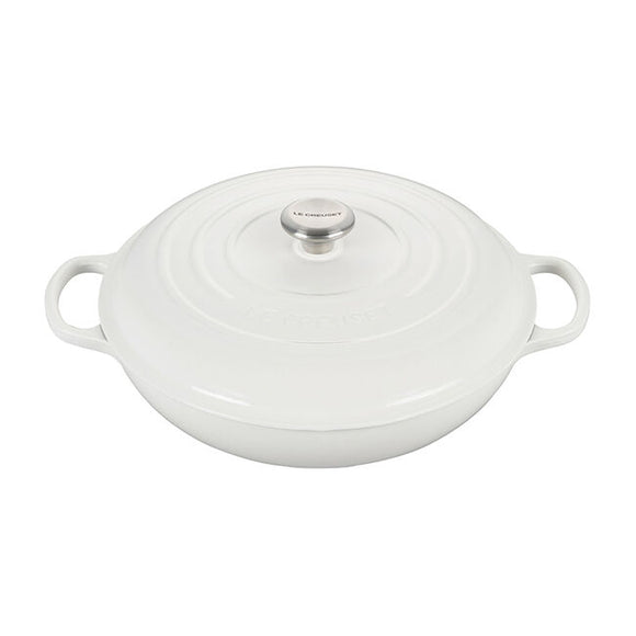 5 QT BRAISER WHITE