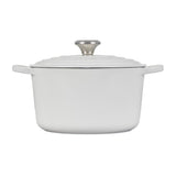5.25 QT DEEP ROUND DUTCH OVEN WHITE