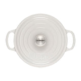 5.25 QT DEEP ROUND DUTCH OVEN WHITE