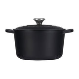 5.25 QT DEEP ROUND DUTCH OVEN MATTE BLACK