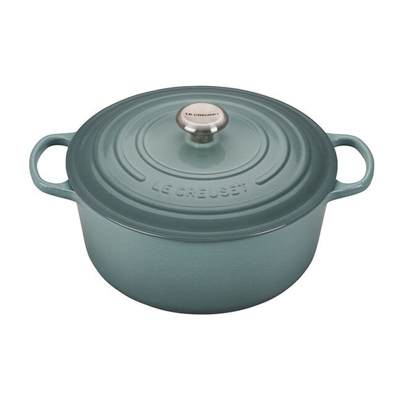 7.25 QT ROUND DUTCH OVEN, SEA SALT
