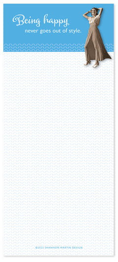 BEING HAPPY LIST PAD