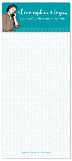 EXPLAIN TO YOU LIST PAD