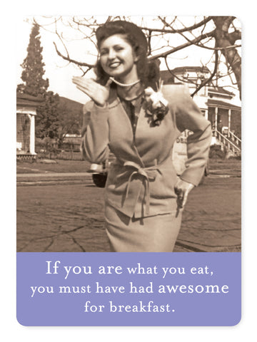 AWESOME FOR BREAKFAST MAGNET