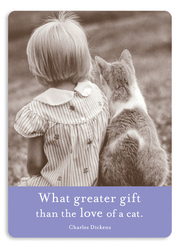 LOVE OF A CAT MAGNET