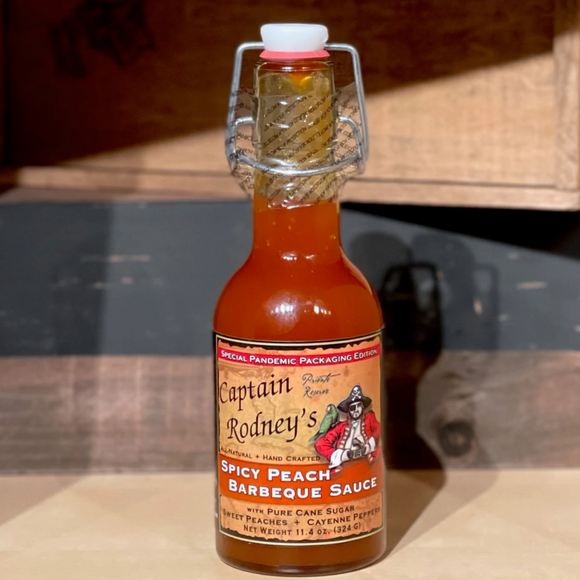 CAPTAIN RODNEY'S SPICY PEACH BARBECUE SAUCE