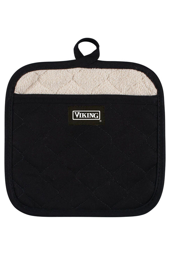 VIKING POT HOLDER BLACK