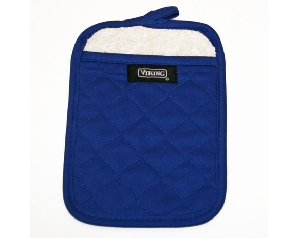 VIKING POT HOLDER BLUE