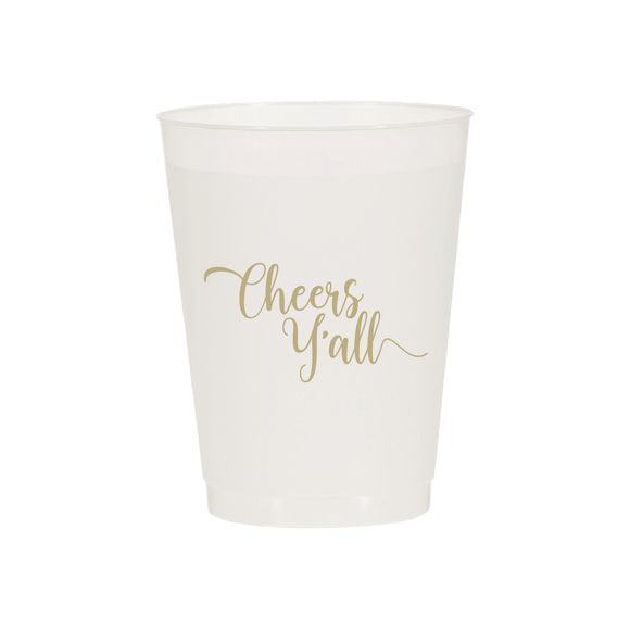 CHEERS Y'ALL FROST FLEX CUPS