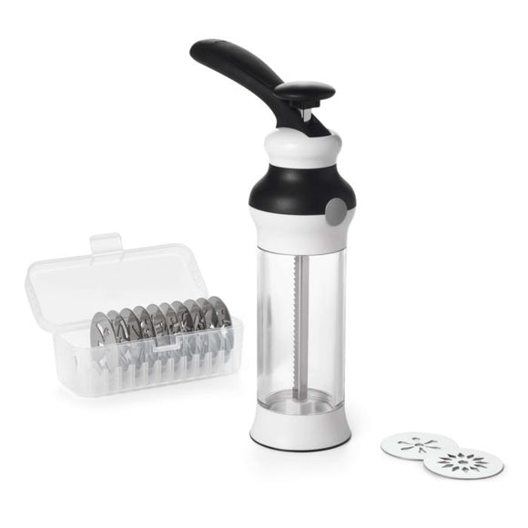 GOOD GRIPS COOKIE PRESS SET, 14 PC