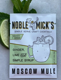 NOBLE MICK'S CRAFT COCKTAIL MIX