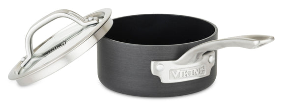 VIKING NON-STICK 1 QT SAUCE PAN, HARD ANODIZED
