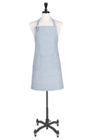 CHAMBRAY SLUB APRON, VIKING LOGO