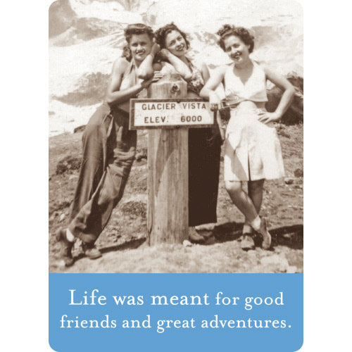 LIFE WAS MEANT MAGNET