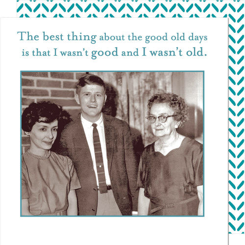 GOOD OLD DAYS NAPKIN