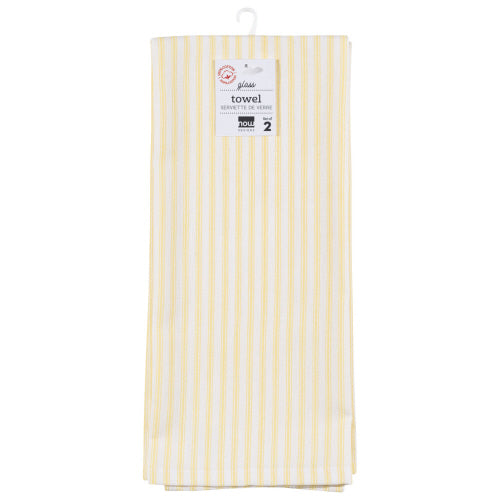 LEMON GLASS TOWEL S/2